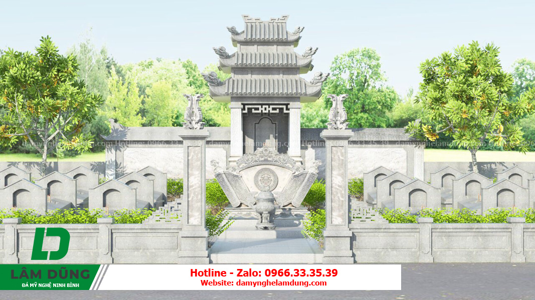 Bản vẽ khu lăng mộ XBV-13