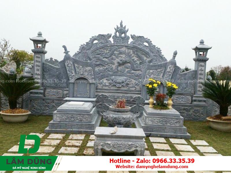 Khu lăng mộ đá đẹp XKL-07