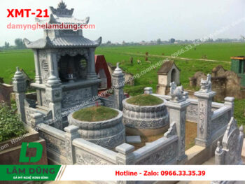 Mẫu mộ tròn đá XMT-21