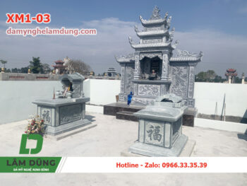 Mộ đá một mái XM1-03