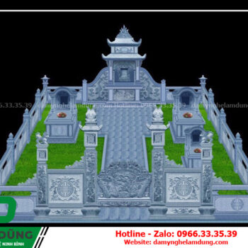 Bản vẽ khu lăng mộ XBV-01