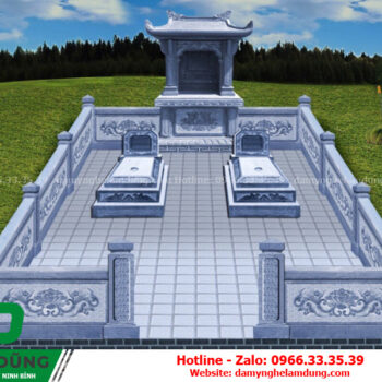 Bản vẽ khu lăng mộ XBV-04