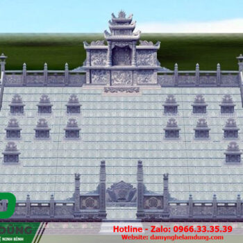 Bản vẽ khu lăng mộ XBV-07