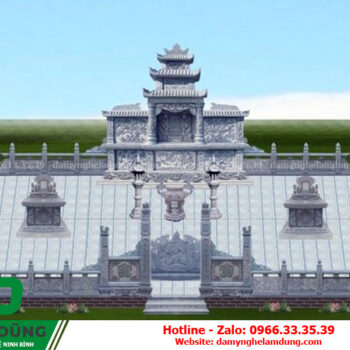 Bản vẽ khu lăng mộ XBV-10