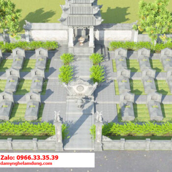 Bản vẽ khu lăng mộ XBV-13