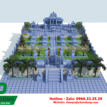 Bản vẽ khu lăng mộ XBV-17