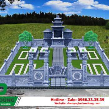 Bản vẽ khu lăng mộ XBV-18