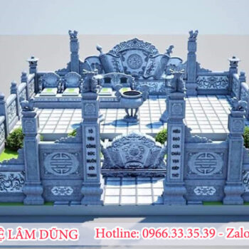 Bản vẽ khu lăng mộ XBV-19