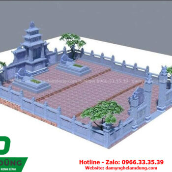 Bản vẽ khu lăng mộ XBV-23