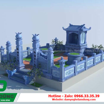 Bản vẽ khu lăng mộ XBV-27