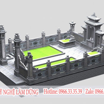 Bản vẽ khu lăng mộ XBV-27