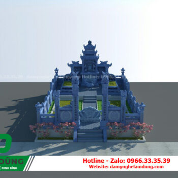 Bản vẽ khu lăng mộ XBV-30