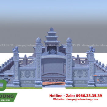 Bản vẽ khu lăng mộ XBV-58