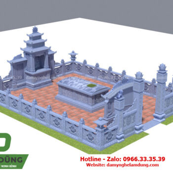 Bản vẽ khu lăng mộ XBV-58