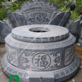 Mẫu mộ tròn đá XMT-01