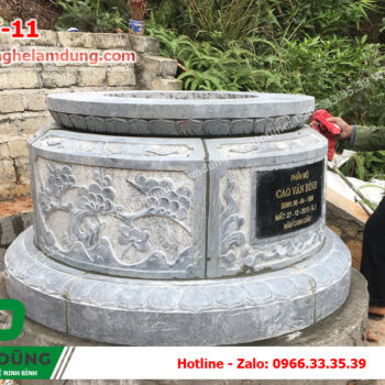 Mẫu mộ tròn đá XMT-11