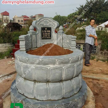 Mẫu mộ tròn đá XMT-18