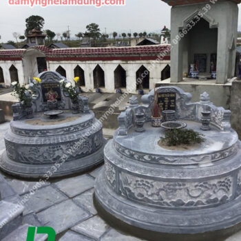 Mẫu mộ tròn đá XMT-33