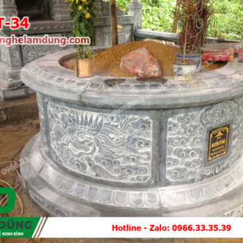 Mẫu mộ tròn đá XMT-34