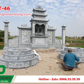Mẫu mộ tròn đá XMT-46