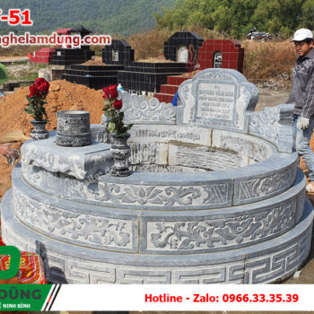 Mẫu mộ tròn đá XMT-51