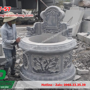 Mẫu mộ tròn đá XMT-57