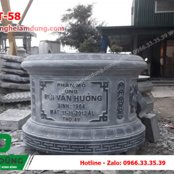 Mẫu mộ tròn đá XMT-58