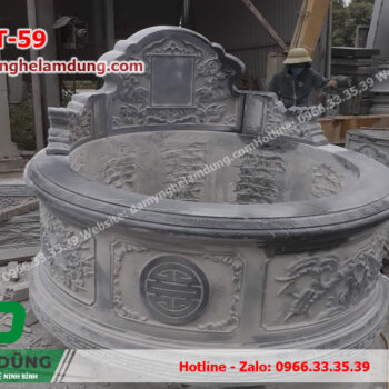 Mẫu mộ tròn đá XMT-59