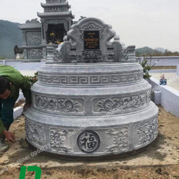 Mẫu mộ tròn đá XMT-60