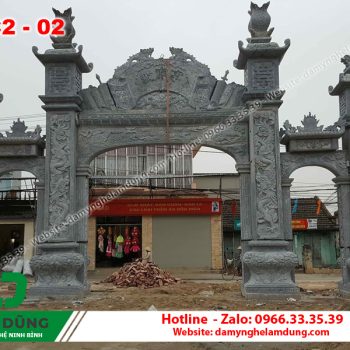 Cổng tam quan đá XC2-02