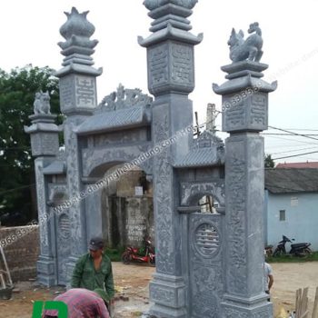 Cổng đá nhà thờ họ XC2-13