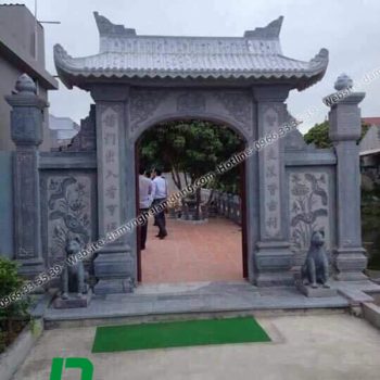 Cổng đá nhà thờ họ XC2-17