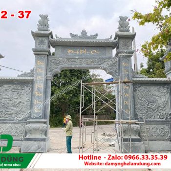 Cổng đá đình chùa XC2-37