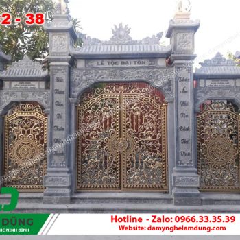 Cổng đá nhà thờ họ XC2-38