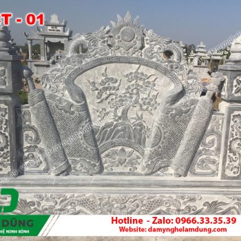 Cuốn thư đá đẹp XCT-01