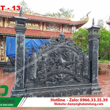 Cuốn thư đá đẹp XCT-13