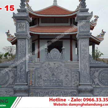 Cuốn thư đá đẹp XCT-15