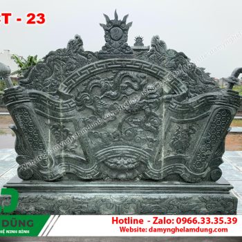 Cuốn thư đá đẹp XCT-23