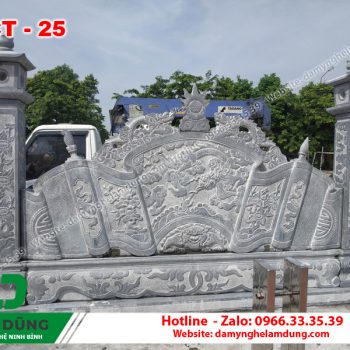 Cuốn thư đá đẹp XCT-25