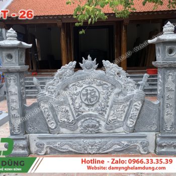 Cuốn thư đá đẹp XCT-26