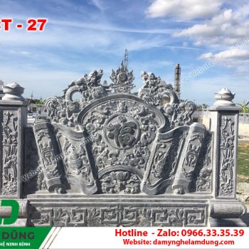 Cuốn thư đá đẹp XCT-27