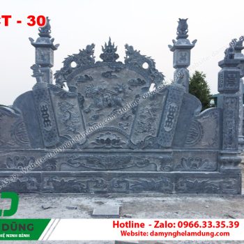 Cuốn thư đá đẹp XCT-30
