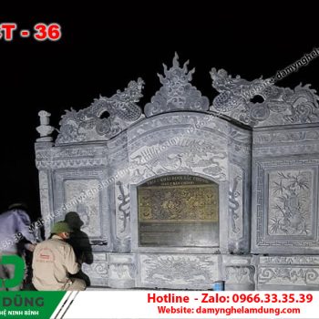 Cuốn thư đá đẹp XCT-36