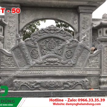 Cuốn thư đá đẹp XCT-50