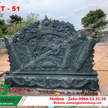 Cuốn thư đá đẹp XCT-51