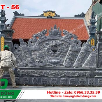 Cuốn thư đá đẹp XCT-56