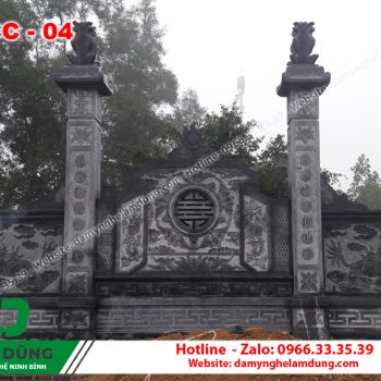 Cổng đá khu lăng mộ XCC-04