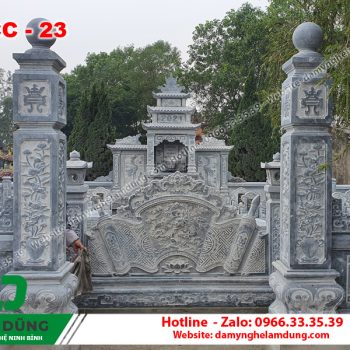 Cổng đá khu lăng mộ XCC-23