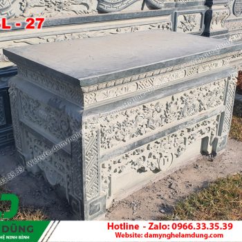 Mẫu bàn lễ đá đẹp XBL-27