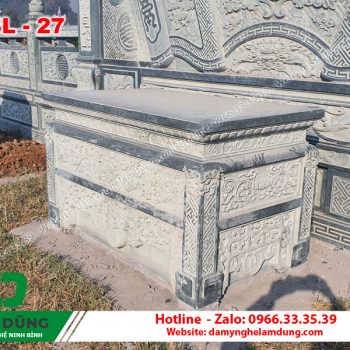 Mẫu bàn lễ đá đẹp XBL-27